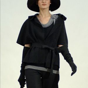 Oscar de la Renta Pre Fall 2007 Cashmere short sleeve Knit Cardigan Coat